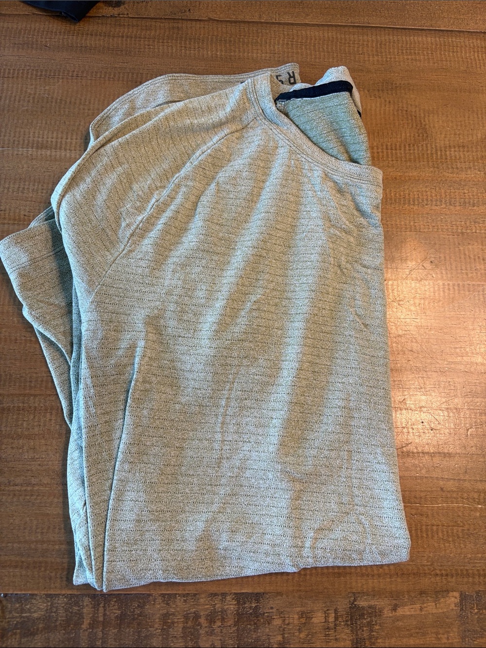 lululemon athletica Heather Gray Short Sleeve Men's Tee
